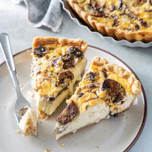 Bake From Scratch January February 2022 Mushroom Quiche