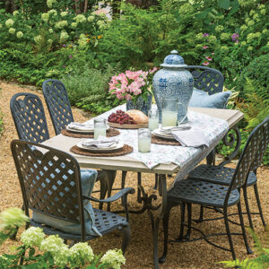 Outdoor Table Featured In Southern Lady Southern Cottage 2022