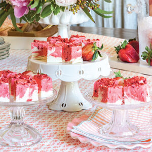 Southern Lady March-April 2022 Strawberry Swirl Fudge