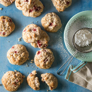 Cooking with Paula Deen March/April 2022 Strawberry Oat Pecan Cookies