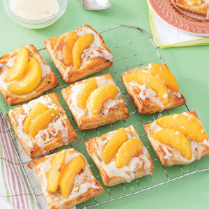 Tate Of The South March April 2022 Mini Peach Tarts