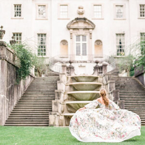 Victoria Magazine March-April 2022 Joyce Kilmer In Butterfly-Strewn Inspired Gown