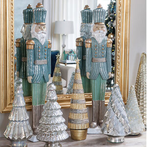 Blue Nut Crackers Featured In Christmas In The CottageBook