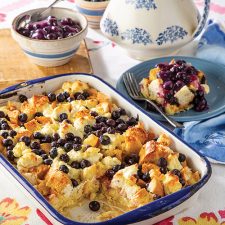 Blueberry French Toast FeaturedinBrendaGantt's Linger Around The Table