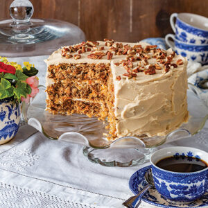 Carrot Cake Featured in Brenda Gantt'sLinger Around The Table.