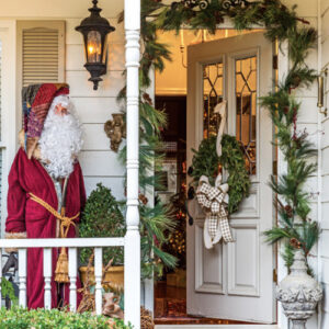 Front Porch Featured In Christmas In The Cottage Book