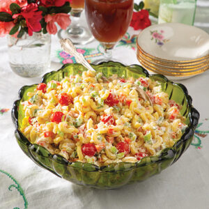 Macaroni Salad Featured in Brenda Gantt's Linger Around The Table
