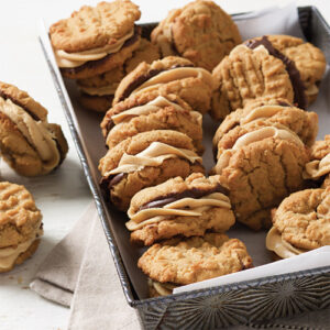 Flourless Peanut Butter Sandwich Cookies Featured In Hoffman Cooking Easy Baking Recipes 2022