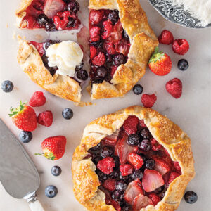Mixed Berry Galette Featured In Louisiana Cookin' May/June 2022