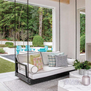 Outdoor Swing Featured in Southern Home May June 2022