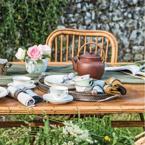 Outdoor Tea Table Featured In Victoria May June 2022