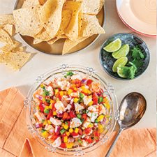 Pickled Shrimp Salsa Featured in Taste Of The South May June 2022