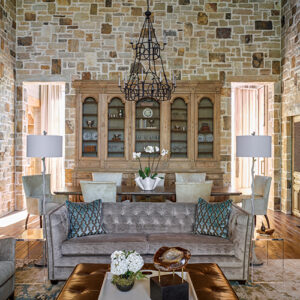 Residence upscale living room