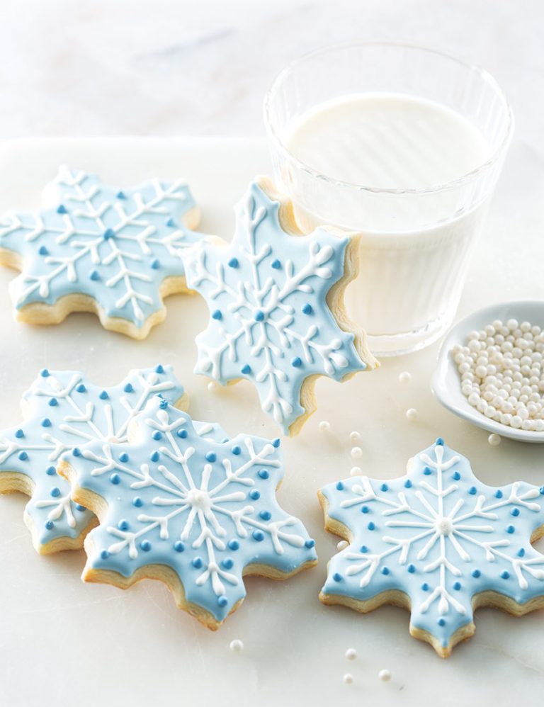 Snowflake Cookies Recipe - Hoffman Media Store