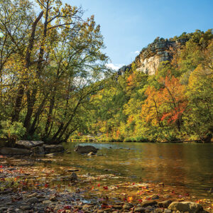 buffalo river in the fall