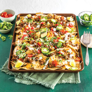 sheet pan nachos