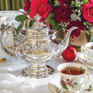 Elegant Christmas china