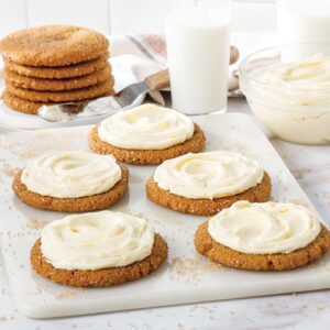Molasses Ginger Cookies
