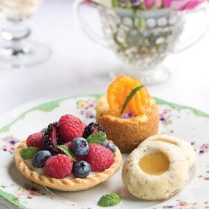 Spring tea appetizer