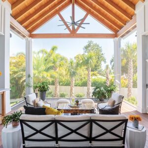 screened-in living room porch