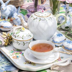 Floral easter china and tea