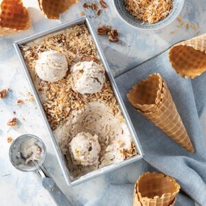 Ice cream and waffle cones
