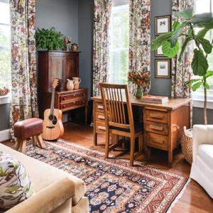 fall florals office space
