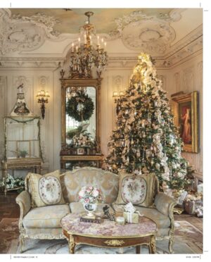 Victorian Christmas Living Room