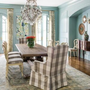 Cottage themed dining room