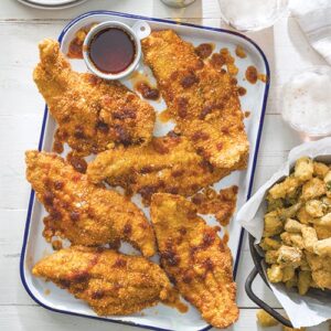 Catfish and Okra