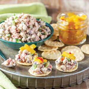 Mini Salad Crackers
