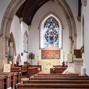 Inside of a church