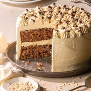 Oatmeal layer cake
