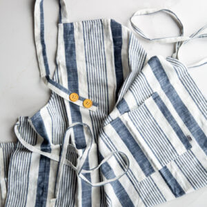 spruce striped apron