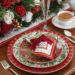 Christmas Tea Place Setting