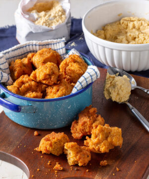 Hot Water Cornbread