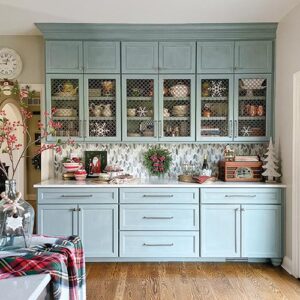 Blue Kitchen Cabinets