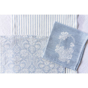 Exclusive Busatti Linens 'Victoria Blue & Cream' - Image 4