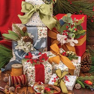 Gift wrapped presents