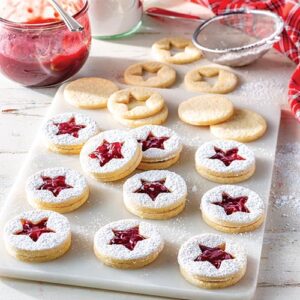 Linzer Cookies
