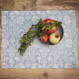Busatti Place Mat & Napkin 8-Piece Bundle in 'Victoria Blue & Cream' - Image 6