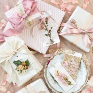 Rose pink presents
