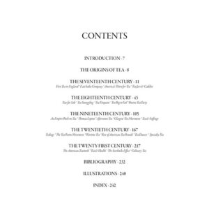 Social History of Tea contents