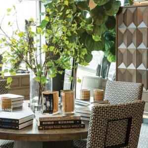 High cotton design family dining table