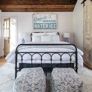 Michael Hunter designed bedroom