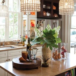 Lake house cottage kitchen