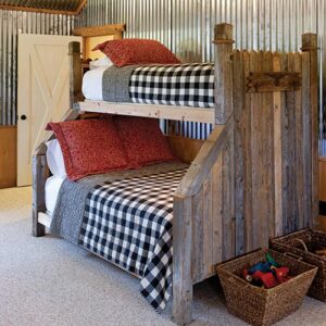 Kim Atkins Design Checkered Bunk Bed