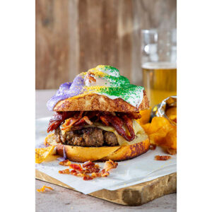 King Cake Burger