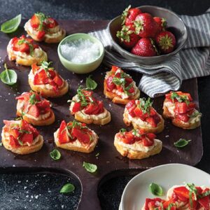 Strawberry Light Appetizer