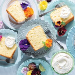 Lime Chiffon Cake